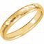 51528:511:P 14kt Yellow 4mm Comfort Fit Hammer Finish Band Size 11