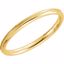 51539:125:P 14kt Yellow 2mm Comfort Fit Milgrain Band Size 10