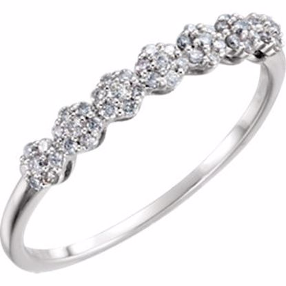 651932:60000:P 14kt White 1/5 CTW Diamond Ring