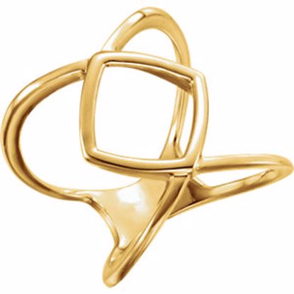 651943:60000:P 14kt Yellow Freeform Ring