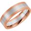 122107:60035:P 14kt Yellow 1 3/8 CTW Diamond Round Eternity Band Size 7