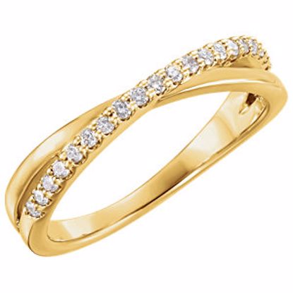 122773:6001:P 14kt Yellow 1/5 CTW Diamond Ring