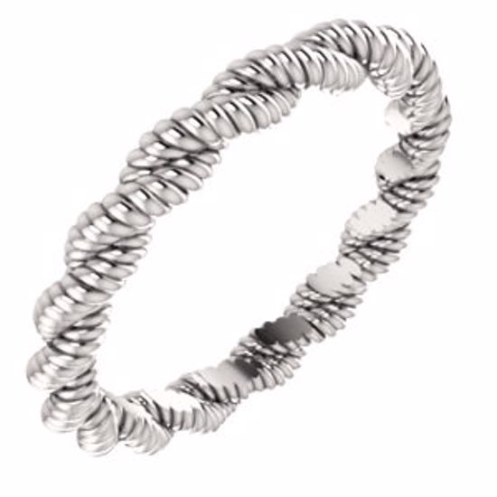 254:1908:P 10kt Yellow Twisted Rope Band Size 4.5