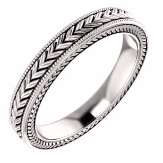 51582:405:P Platinum 3mm Band Size 5