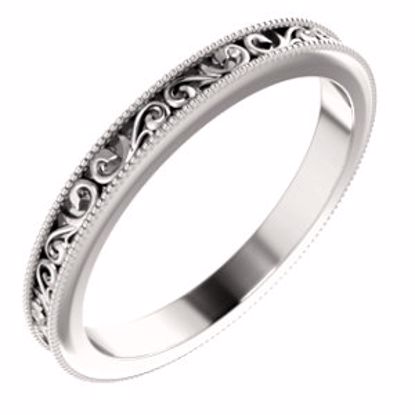 51581:306:P 14kt Rose 2.5mm Band Size 6