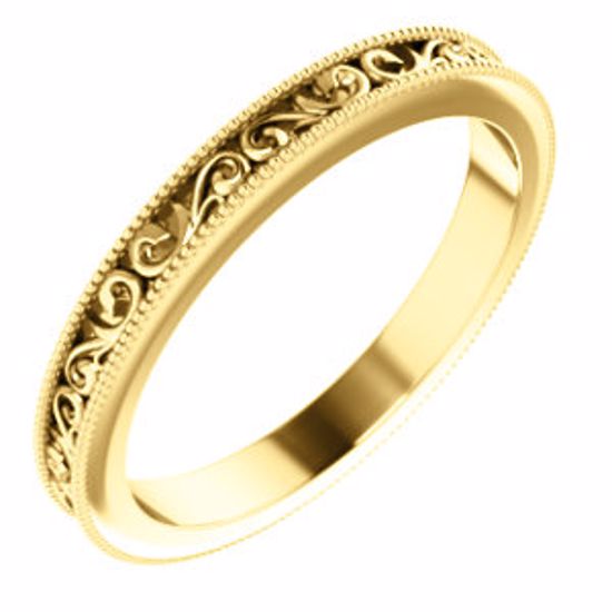 51581:305:P 14kt Rose 2.5mm Band Size 5