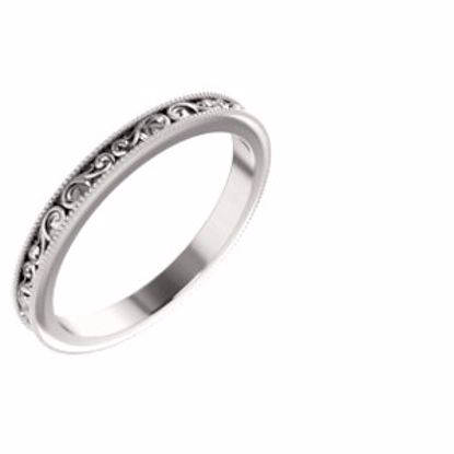 51581:407:P Platinum 2.5mm Band Size 7