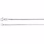 CH489:60001:P Sterling Silver 16" Box Chain with Spring ring