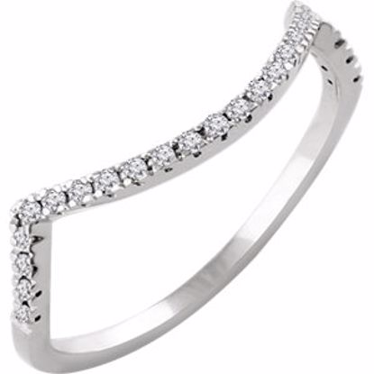 652115:145:P Platinum 1/6 CTW Diamond Band for 5.8mm Ring