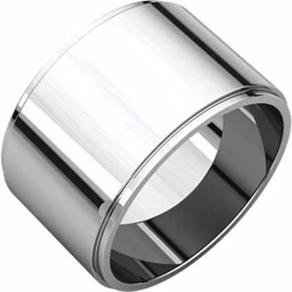 FE10.5:100:P Platinum 7mm Flat Edge Band