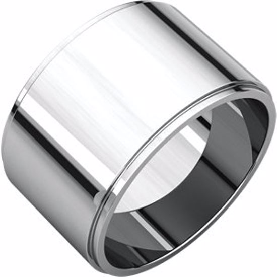 FE10.5:100:P Platinum 7mm Flat Edge Band