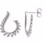 652131:60000:P 14kt White 1/2 CTW Diamond Earrings