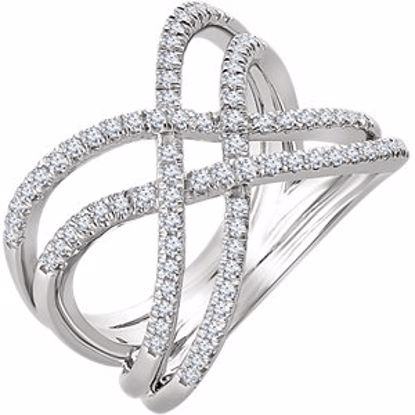 652151:60000:P 14kt White 1/2 CTW Diamond Ring