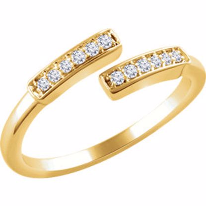 652153:60000:P 14kt Yellow 1/10 CTW Diamond Ring