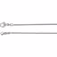 CH1045:60002:P Platinum 1mm Snake 16" Chain