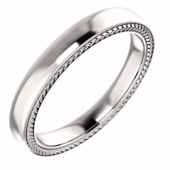 51578:3075:P 14kt Rose 3mm Band Size 7.5