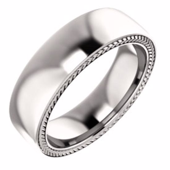 51578:706:P 14kt Rose 5mm Band Size 6