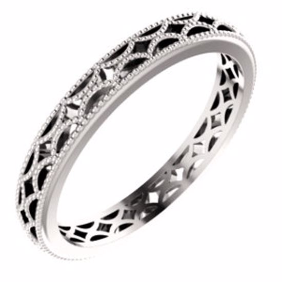 51580:121:P 14kt Rose 3mm Band Size 6.5
