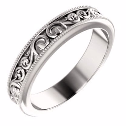 51581:121:P 14kt Rose 2.5mm Band Size 6.5