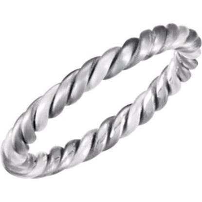 50822:60014:P 14kt White 2.5mm Band Size 6