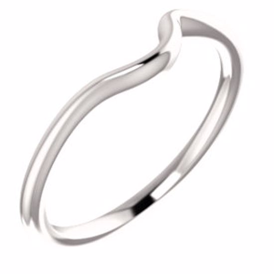 122953:603:P 14kt Rose Band for 4.1mm & 4.4mm Round Ring