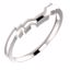 122762:603:P Platinum 1/8 CTW Diamond Ring Guard
