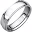 122862:60001:P 14kt White 1/2 CTW Diamond Anniversary Band