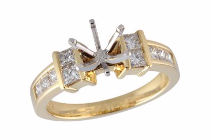 G060-30460_Y G060-30460_Y - 14KT Gold Semi-Mount Engagement Ring