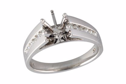 L240-35023_W L240-35023_W - 14KT Gold Semi-Mount Engagement Ring