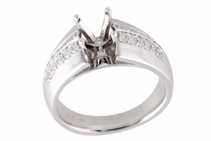 L241-20460_W L241-20460_W - 14KT Gold Semi-Mount Engagement Ring