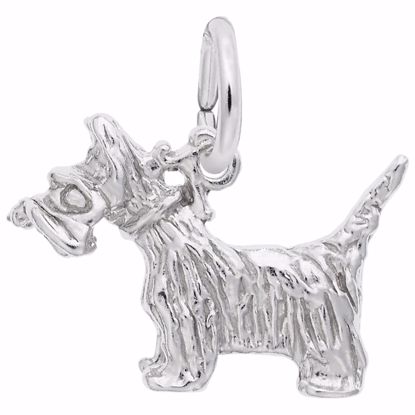 Picture of Scottie Charm Pendant - Sterling Silver