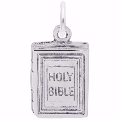 Picture of Bible Charm Pendant - Sterling Silver