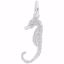 Picture of Seahorse Charm Pendant - Sterling Silver