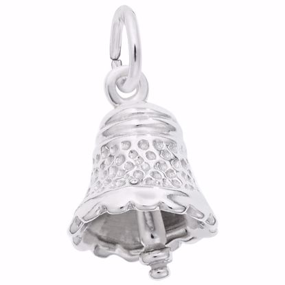 Picture of Bell Charm Pendant - Sterling Silver