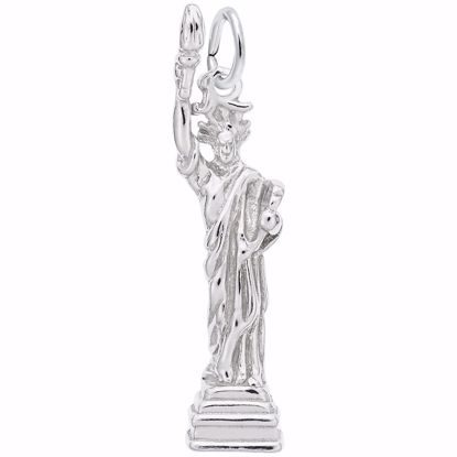 Picture of Statue Of Liberty Charm Pendant - Sterling Silver