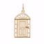 Picture of Door Charm Pendant - 14K Gold