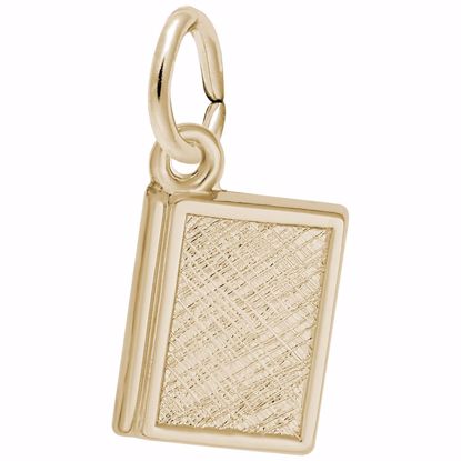Picture of Book Charm Pendant - 14K Gold