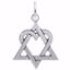 Picture of Adoption Logo Charm Pendant - Sterling Silver
