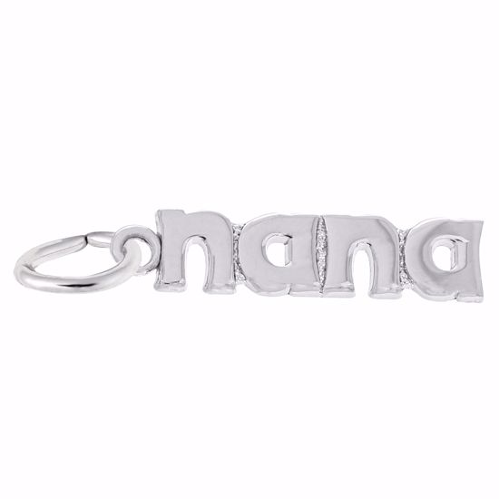 Picture of Nana Charm Pendant - Sterling Silver