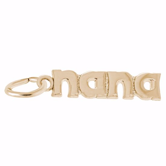 Picture of Nana Charm Pendant - 14K Gold