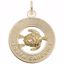 Picture of South Carolina Ring W/Turtle Charm Pendant - 14K Gold