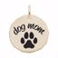Picture of Dog Mom Charm Pendant - 14K Gold