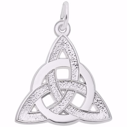 Picture of Celtic Circle Of Life Charm Pendant - Sterling Silver