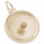 Picture of Mustard Seed Charm Pendant - 14K Gold
