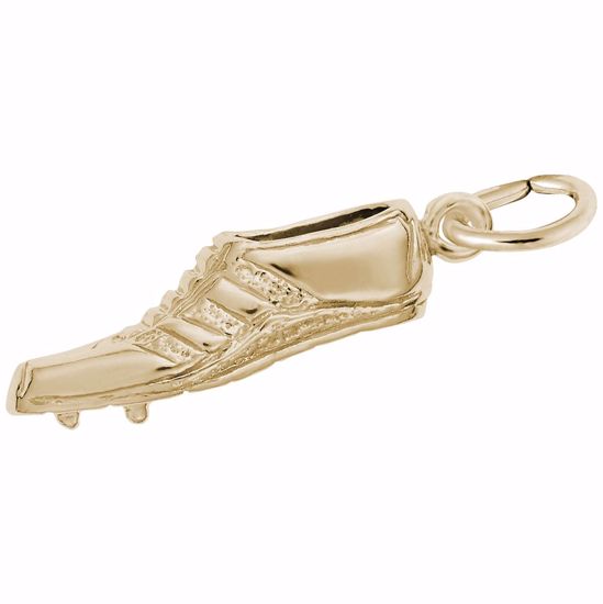 Picture of Track Shoe Charm Pendant - 14K Gold