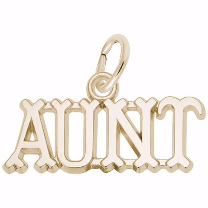 Picture of Aunt Charm Pendant - 14K Gold