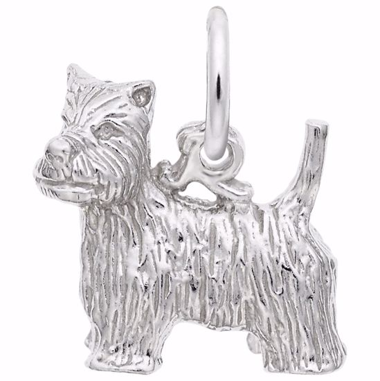 Picture of West Highland Terrier Charm Pendant - Sterling Silver