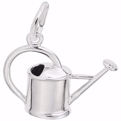 Picture of Watering Can Charm Pendant - Sterling Silver