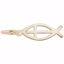 Picture of Ichthus Charm Pendant - 14K Gold
