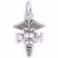 Picture of Dental Hygienist Charm Pendant - Sterling Silver